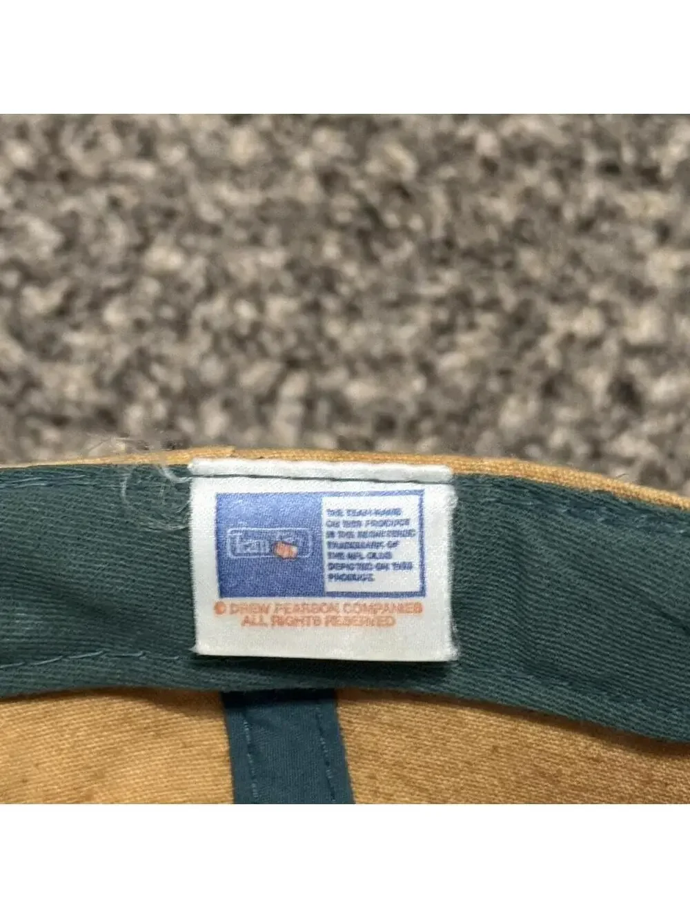 Vintage Green Bay Packers Jagged Edge Drew Pearson Hat